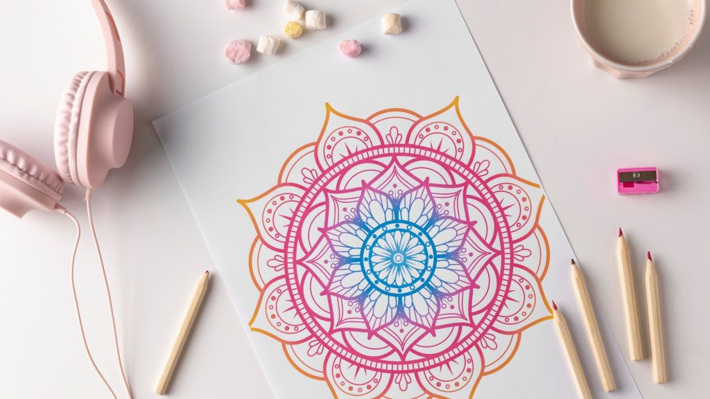 Mandala maga a középpont